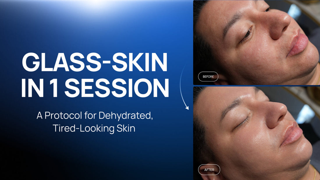 How to Build a Glass-Skin Protocol for Dehydrated, Tired-Looking Skin in One Session