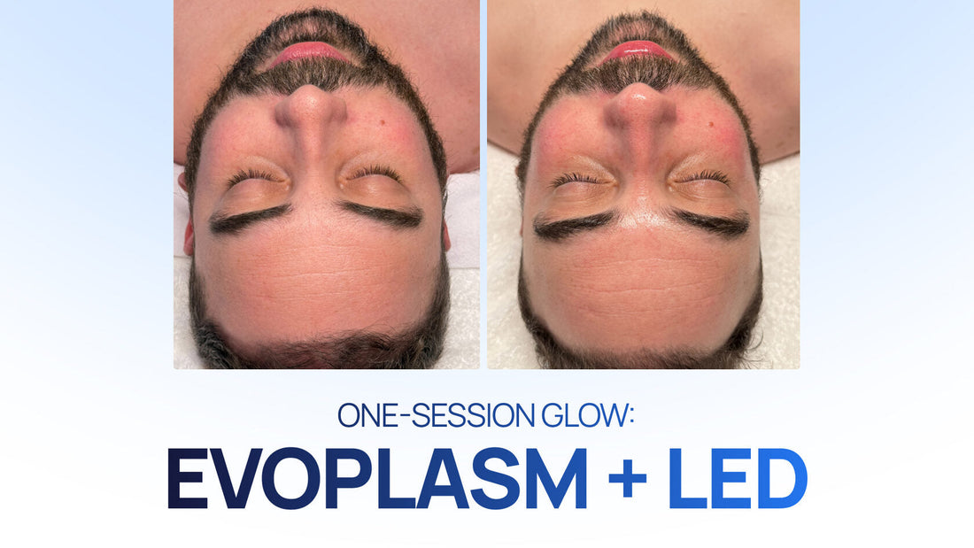 One-Session Glow: EvoPlasm + LED for Dull, Dehydrated Skin