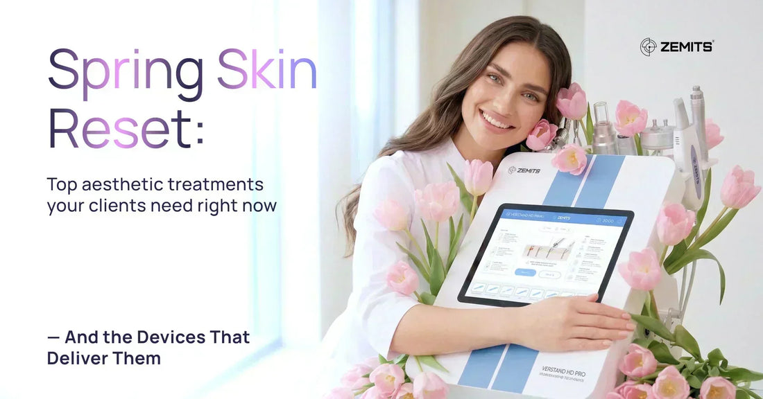 Spring Skin Reset: Top Aesthetic Treatments Your Clients Need Right Now — And the Devices That Deliver Them