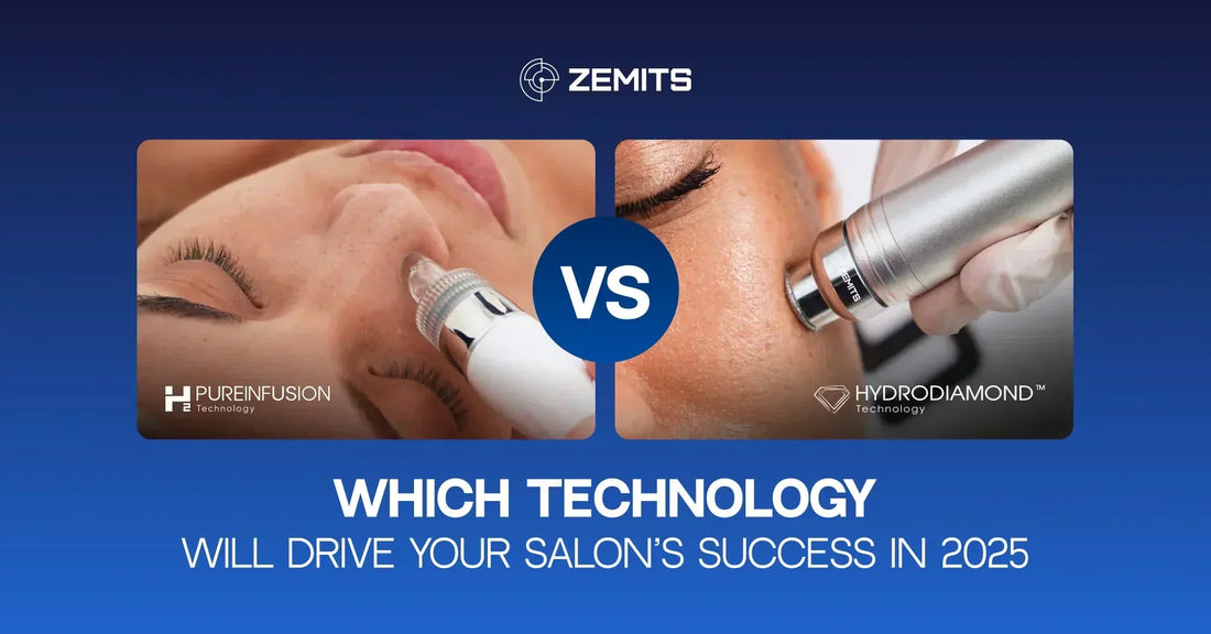 H₂ Pure Infusion vs HydroDiamond Facial: Which Technology Will Drive Your Salon’s Success in 2025