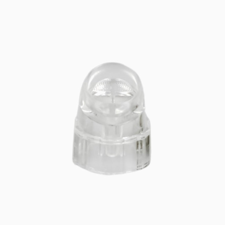 Large Clear Ruffle Peel Tip