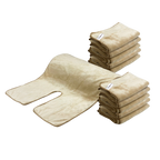 SkinPerfect Luxury Spa Facial Towel – Ivory, Set of 10