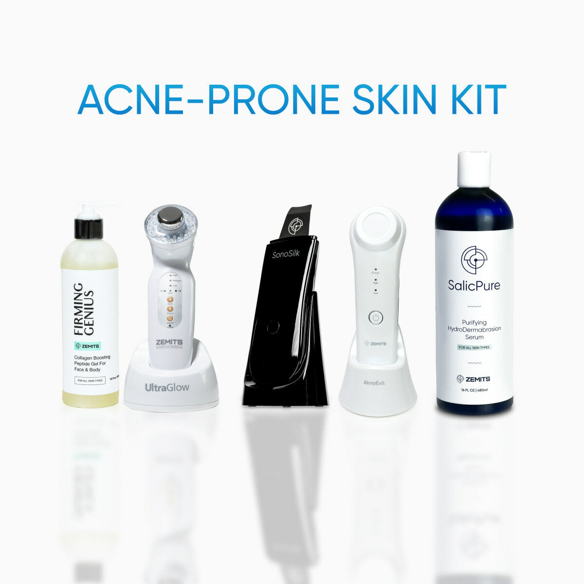 Zemits Acne-Prone Skin Kit| Esthetic Spa Equipment for sale