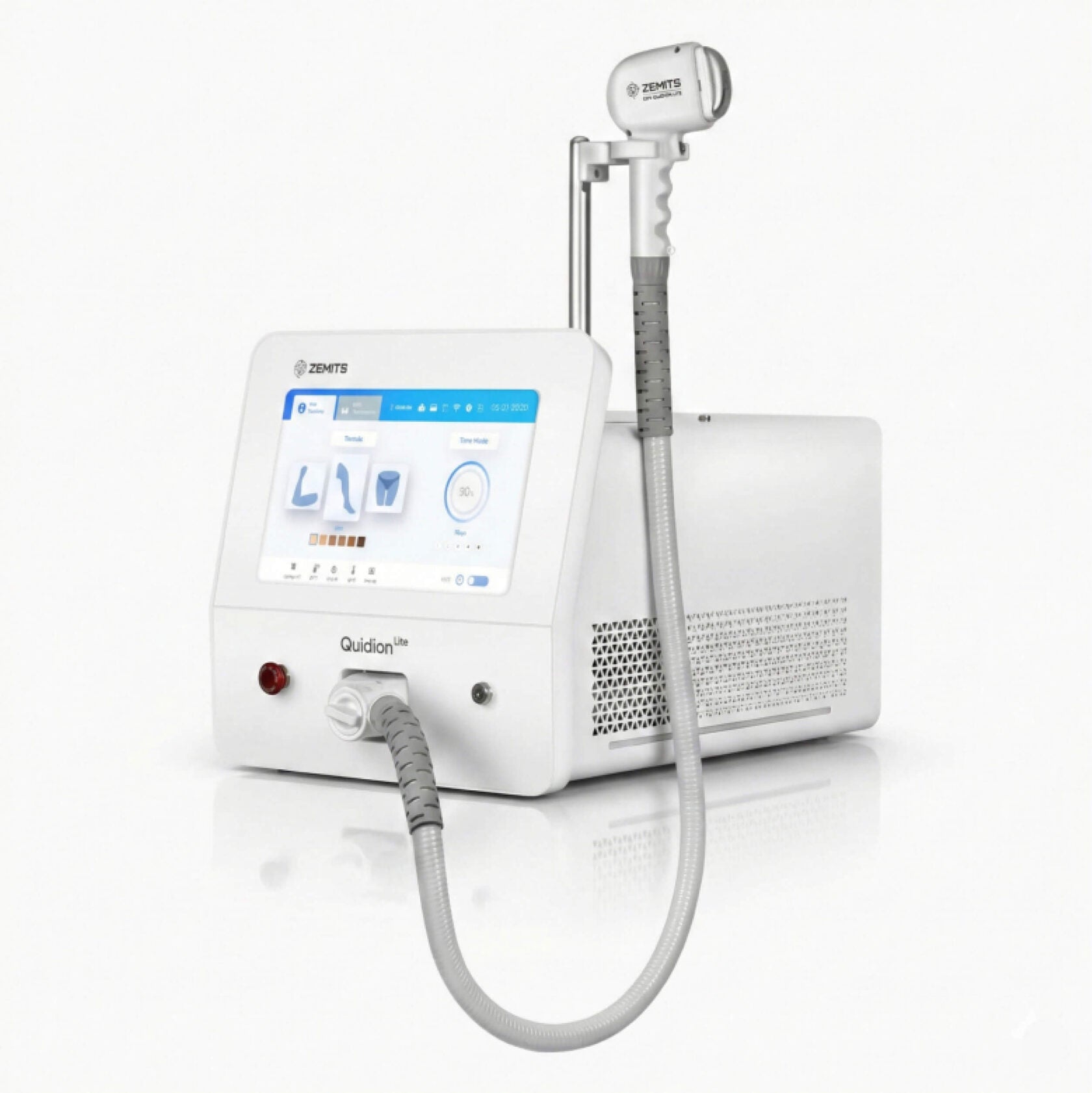 Zemits Quidion Lite Pro — front view with touchscreen
