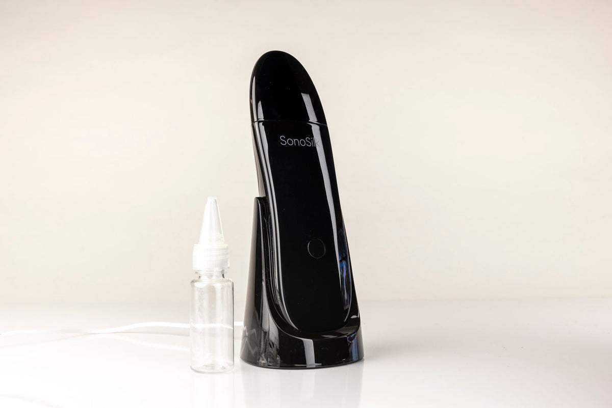 Zemits SonoSilk | 3-in-1 Ultrasonic Skin Scrubber with Blue LED — product photo