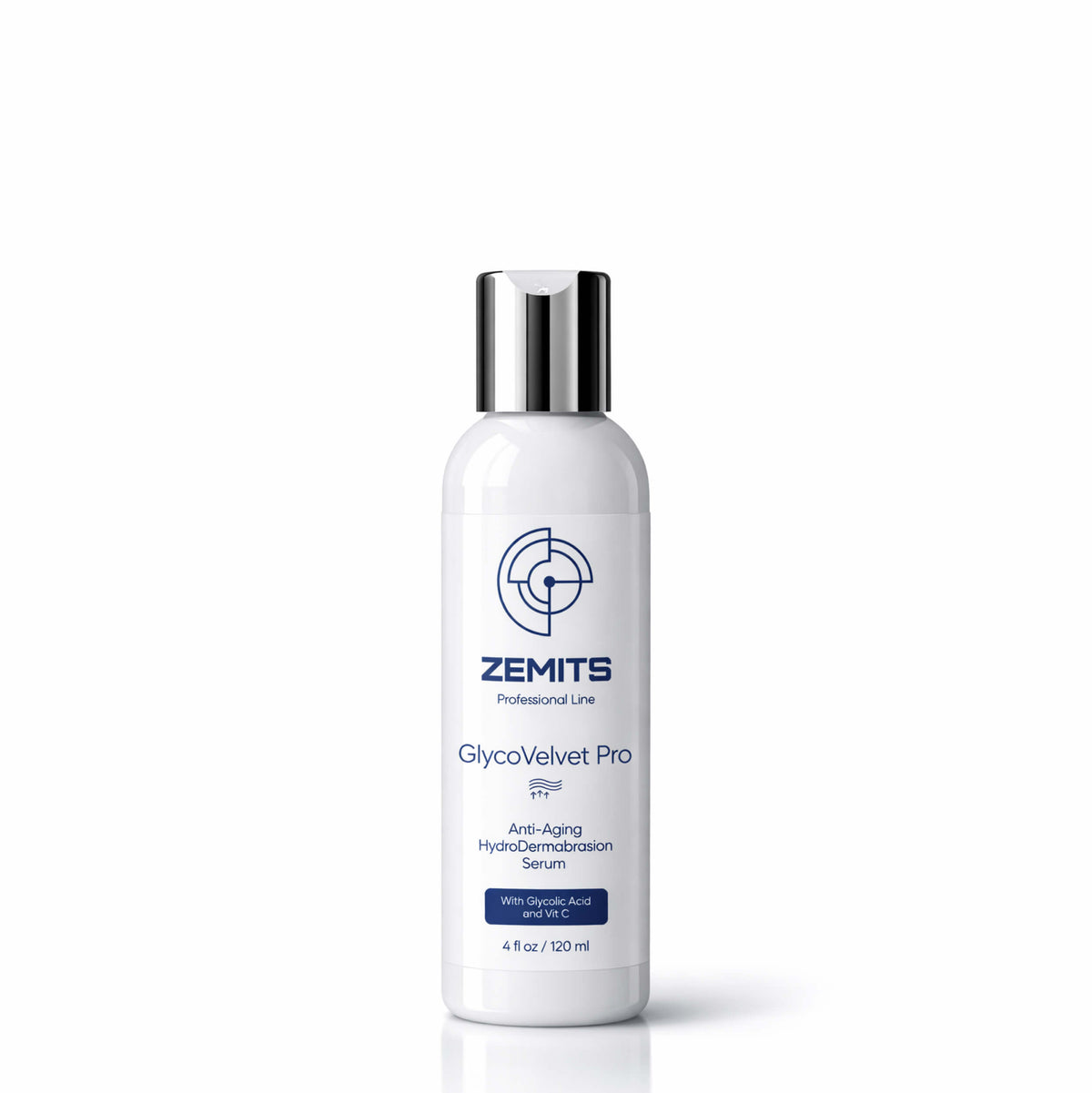 Zemits GlycoVelvet Pro serum bottle — 4 fl oz