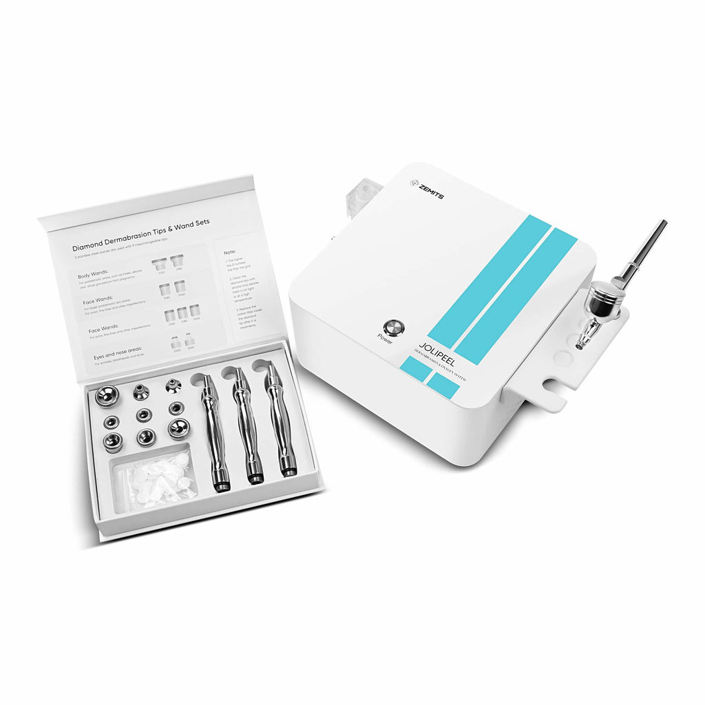 Zemits JoliPeel — included diamond tips, wands and filters