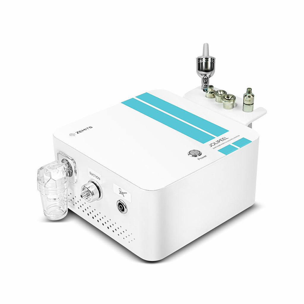 Zemits JoliPeel — suction control and waste canister
