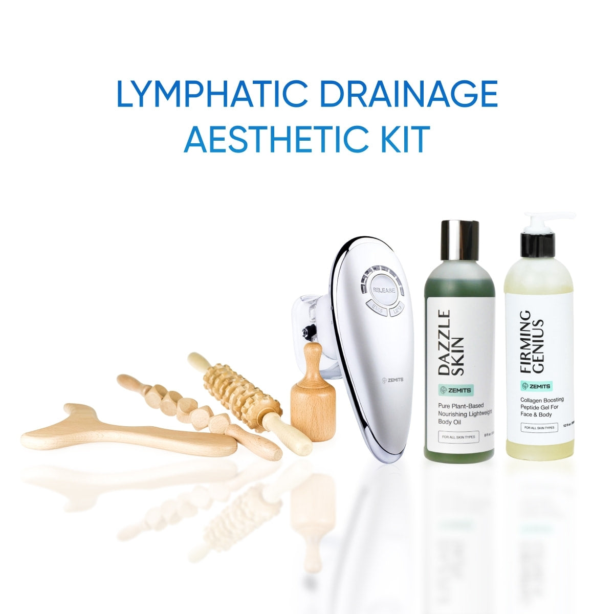 Zemits Lymphatic Drainage Aesthetic Kit| Esthetic Spa Equipment for sale
