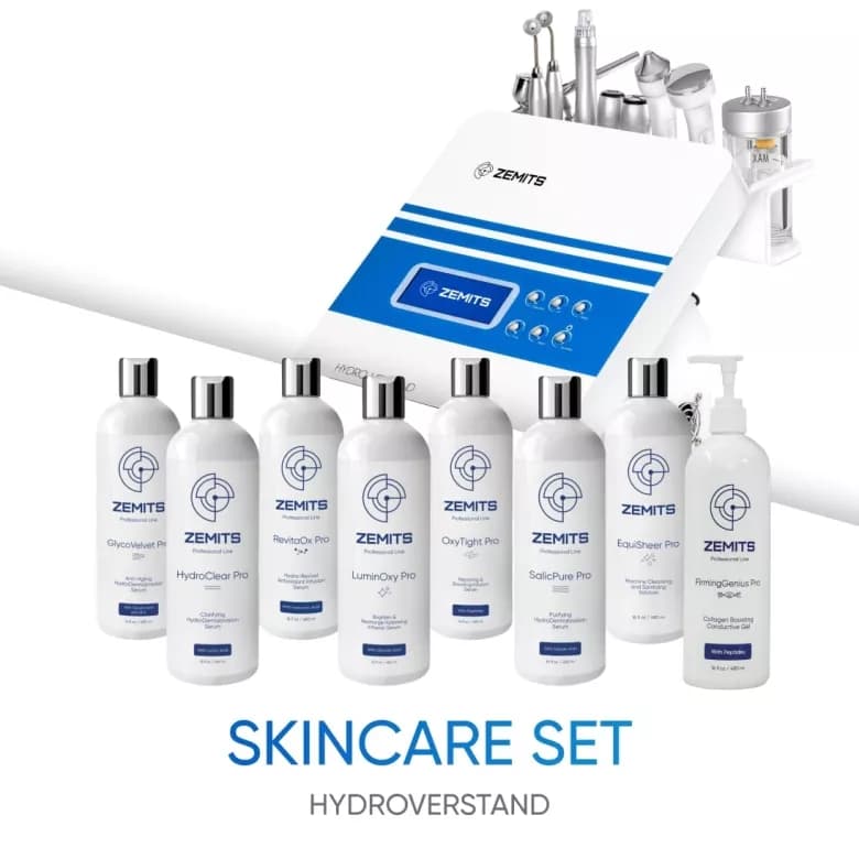 Skincare set Zemits HydroVerstand| Esthetic Spa Equipment for sale