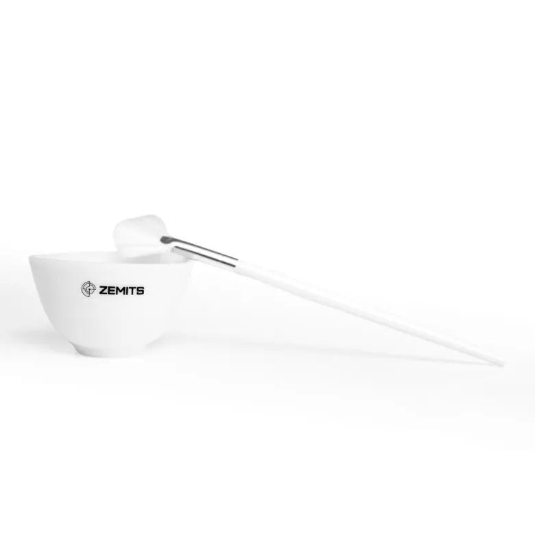 Zemits Professional Cosmetic Bowl & Brush Set