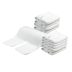 SkinPerfect Luxury Spa Facial Towel – White, Set of 10